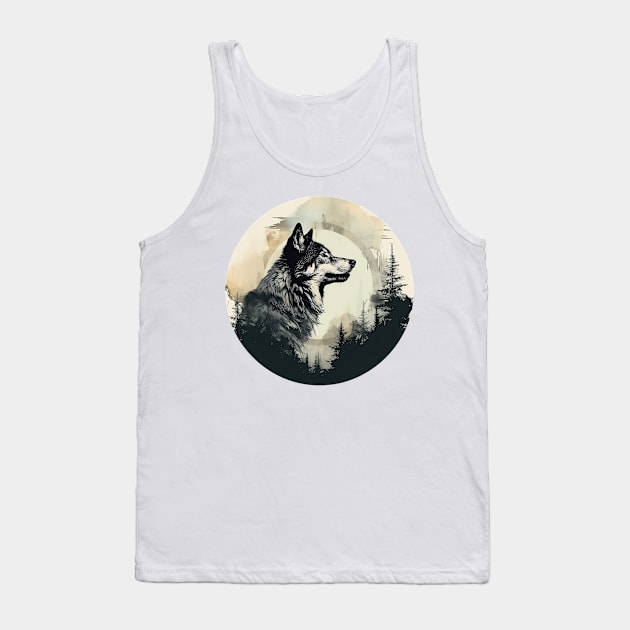 Alpha Aesthetics: The Lone Wolf Vibe Tank Top by Iron Creek